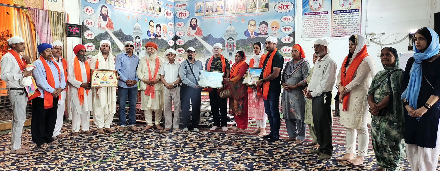 प्राचीन धर्म के संस्थापक ग़दरी योद्धा बाबू मंगू राम मुगोवाल को श्रद्धांजलि अर्पित करते हुए संत सुरिंदर दास ने 1919 के जलियांवाला बाग हत्याकांड के बारे में महत्वपूर्ण तथ्य उजागर किए।